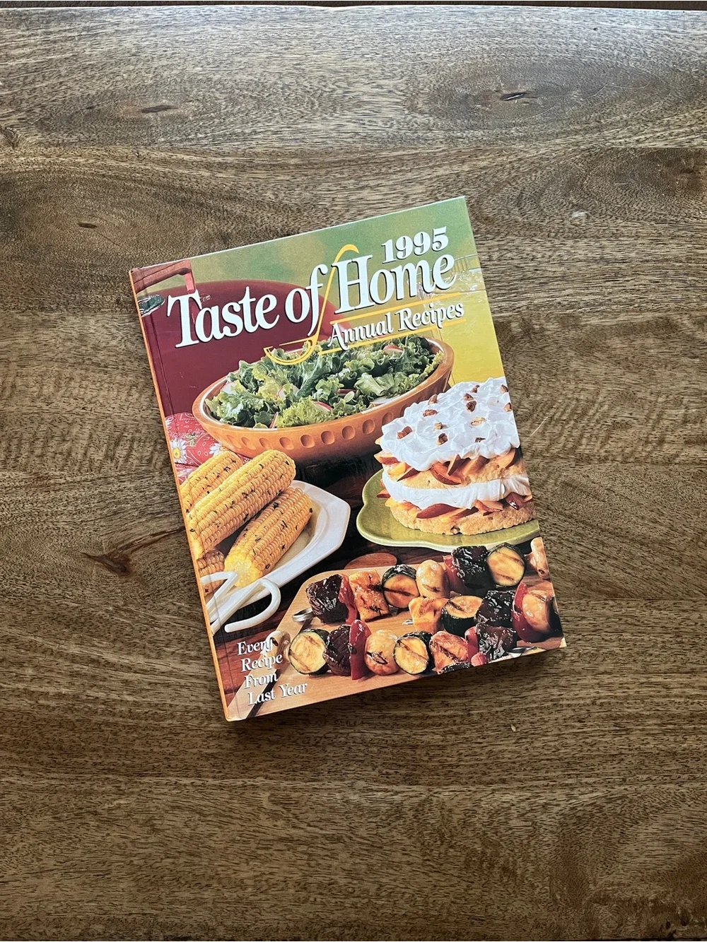 Vintage Rare 1994 & 1995 Taste of Home Annual Recipes Hardcover Cookbook Bundle